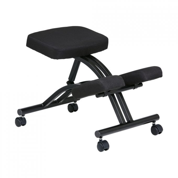 Adjustable Kneeling Stool Black For Ergonomic Kneeling Chair Ideas With Modern Office Ideas